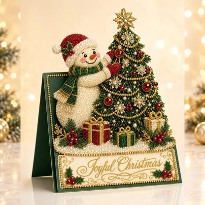 3D Christmas Greeting Card Set – 6 Pack – image 3