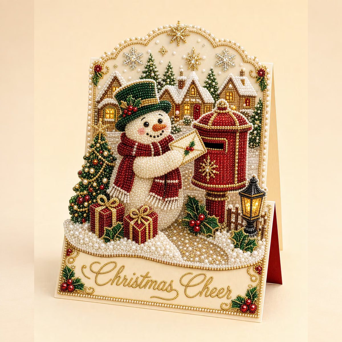 3D Christmas Greeting Card Set – 6 Pack image 8