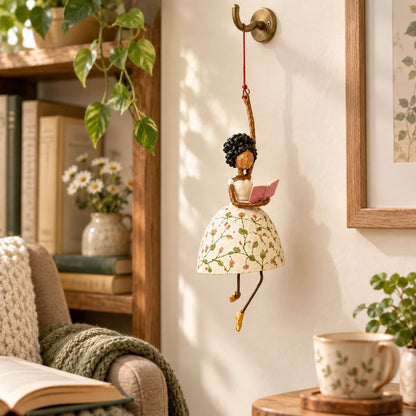 Whimsical Dancing Lady Hanging Ornament – product image 3