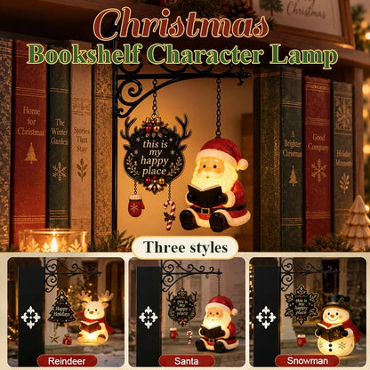 Christmas Bookshelf Character Light – image 1
