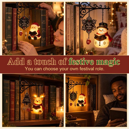 Christmas Bookshelf Character Light – image 5
