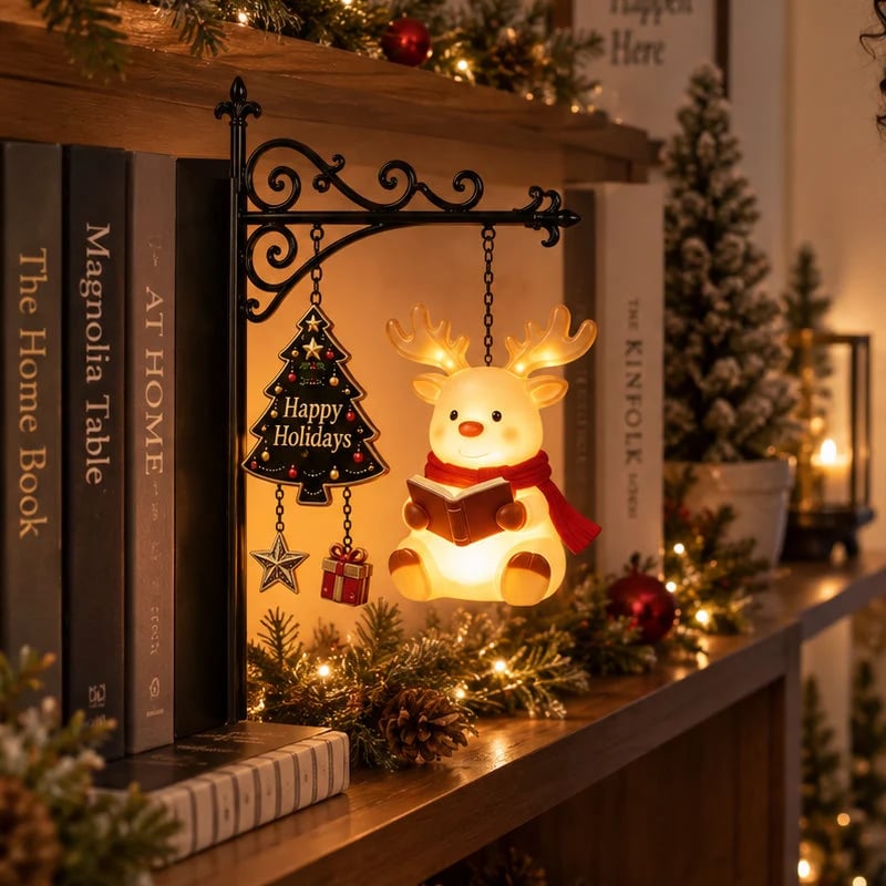 Christmas Bookshelf Character Light – image 7