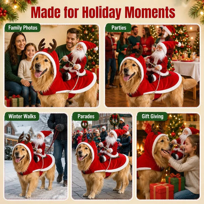 Christmas Rider Costume for Dogs – image 7