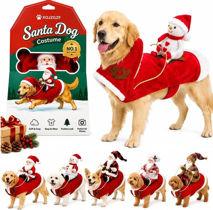 Christmas Rider Costume for Dogs – image 8