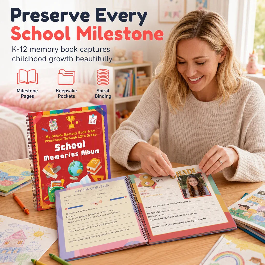 School Years Memory Book for K–12 – image 1