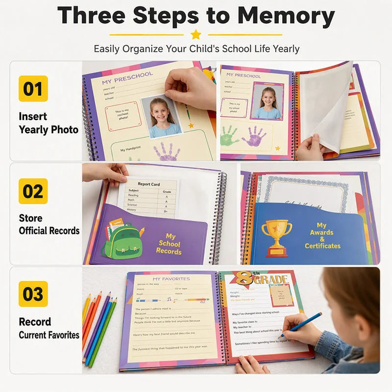 School Years Memory Book for K–12 – image 8