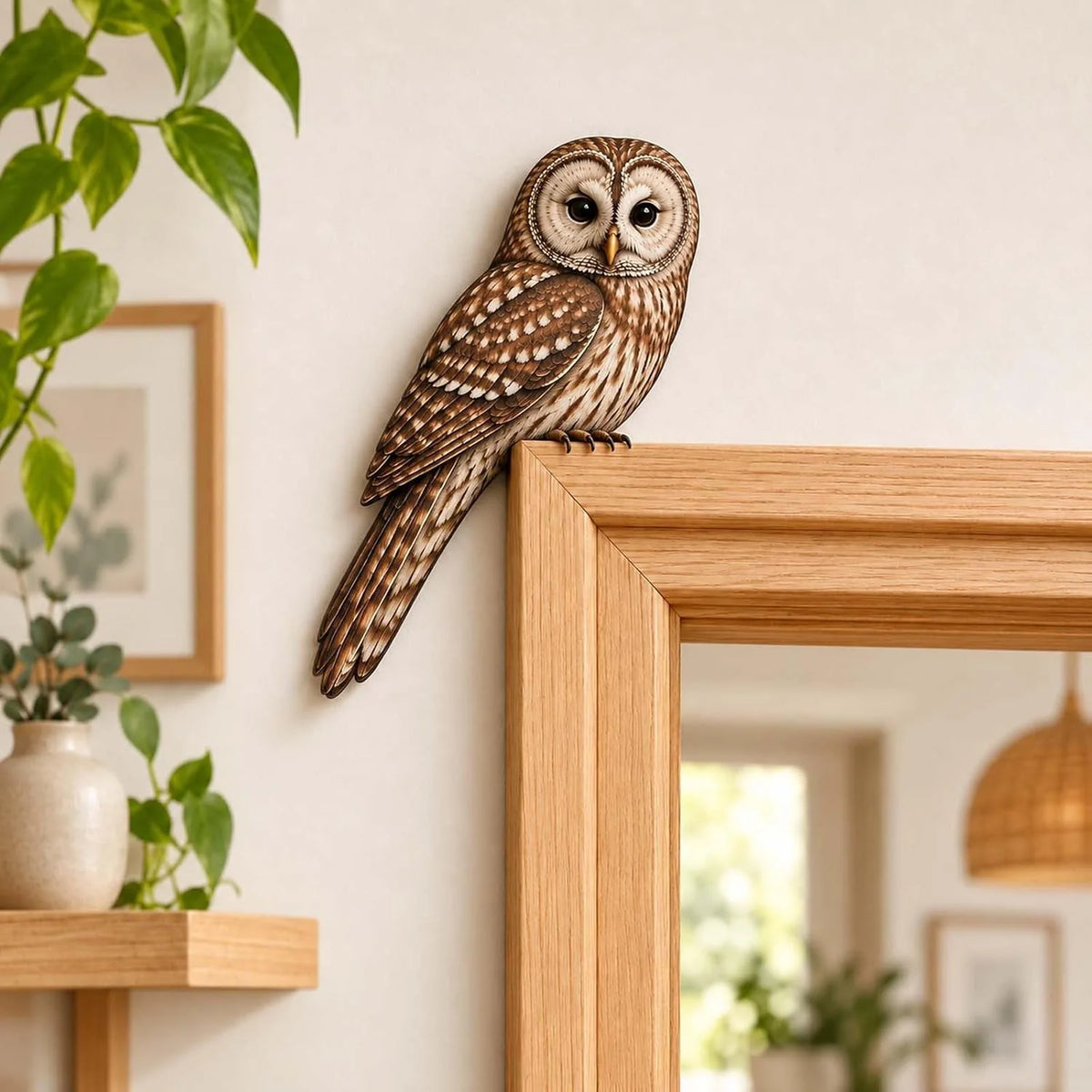 Metal Bird Door Topper for Nature-Inspired Room Décor – image 3