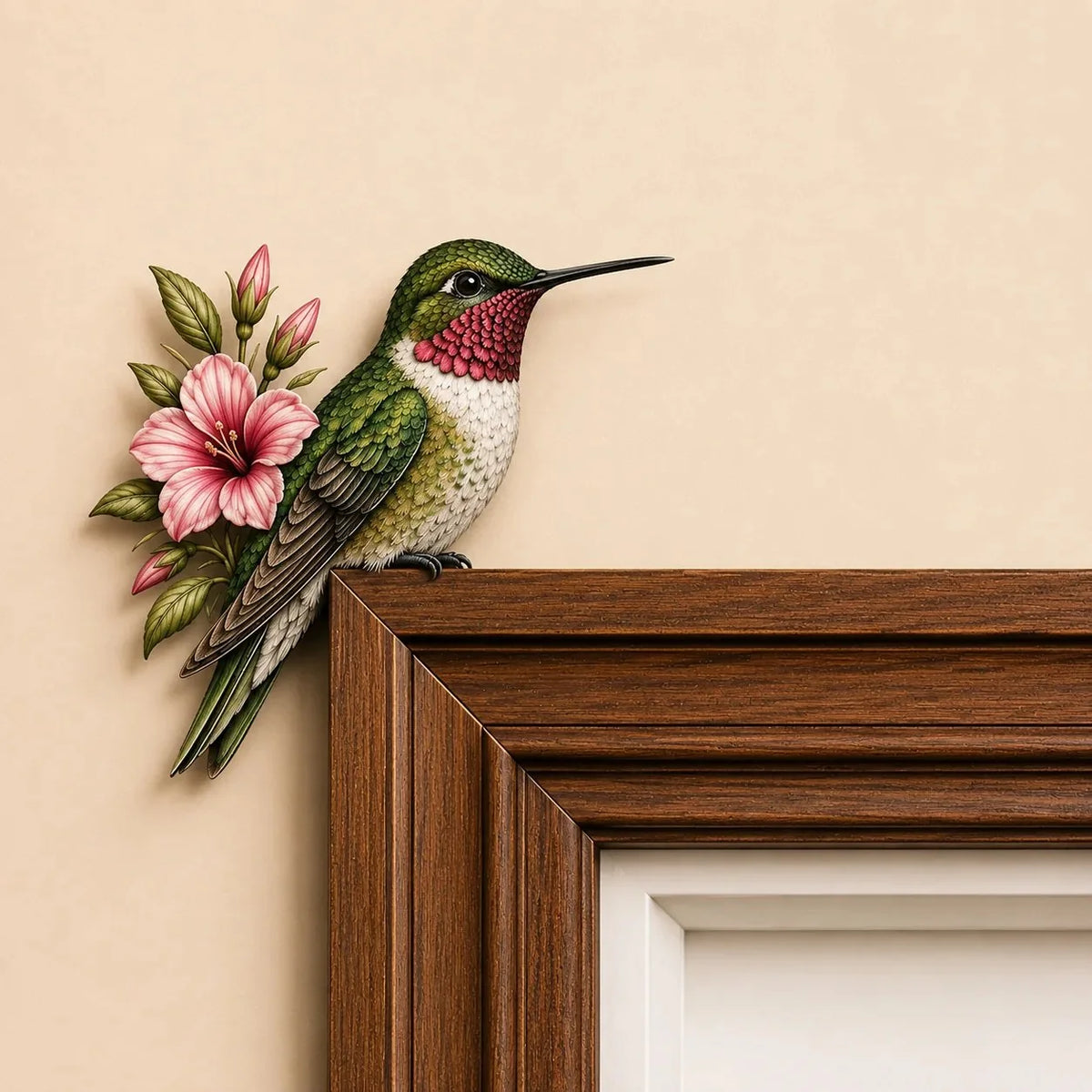 Metal Bird Door Topper for Nature-Inspired Room Décor – image 6
