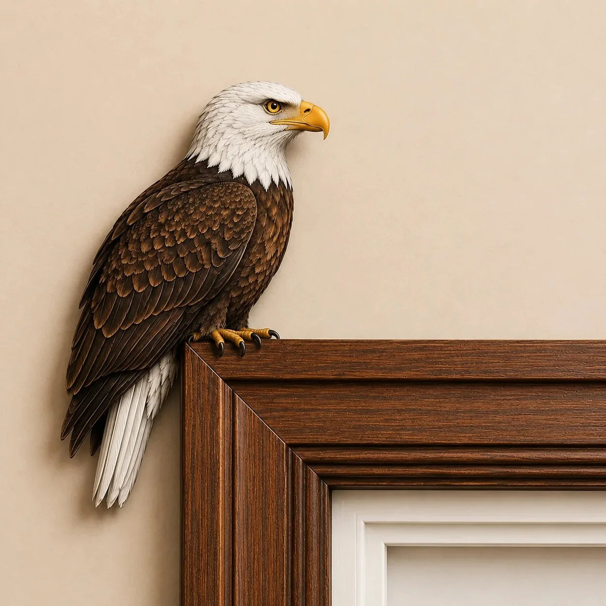 Metal Bird Door Topper for Nature-Inspired Room Décor – image 7