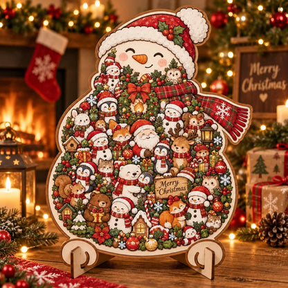Christmas Keepsake Wooden Puzzle Ornament for Family Traditions – image 3
