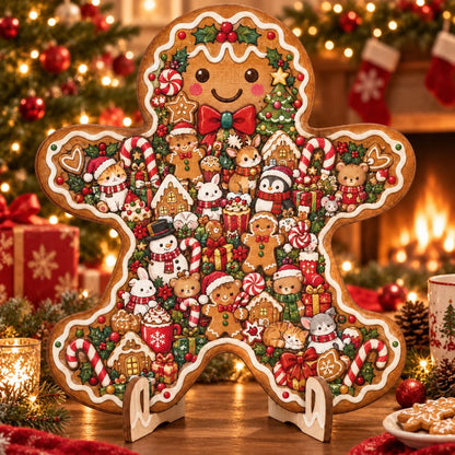 Christmas Keepsake Wooden Puzzle Ornament for Family Traditions – image 4