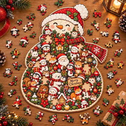 Christmas Keepsake Wooden Puzzle Ornament for Family Traditions – image 5