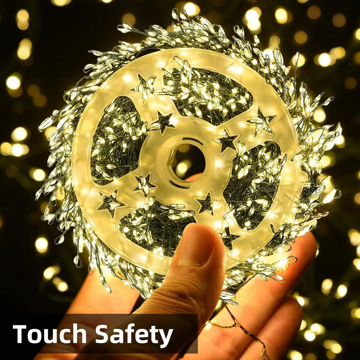 30 m Christmas Tree LED String Lights with USB Remote Control — view 5