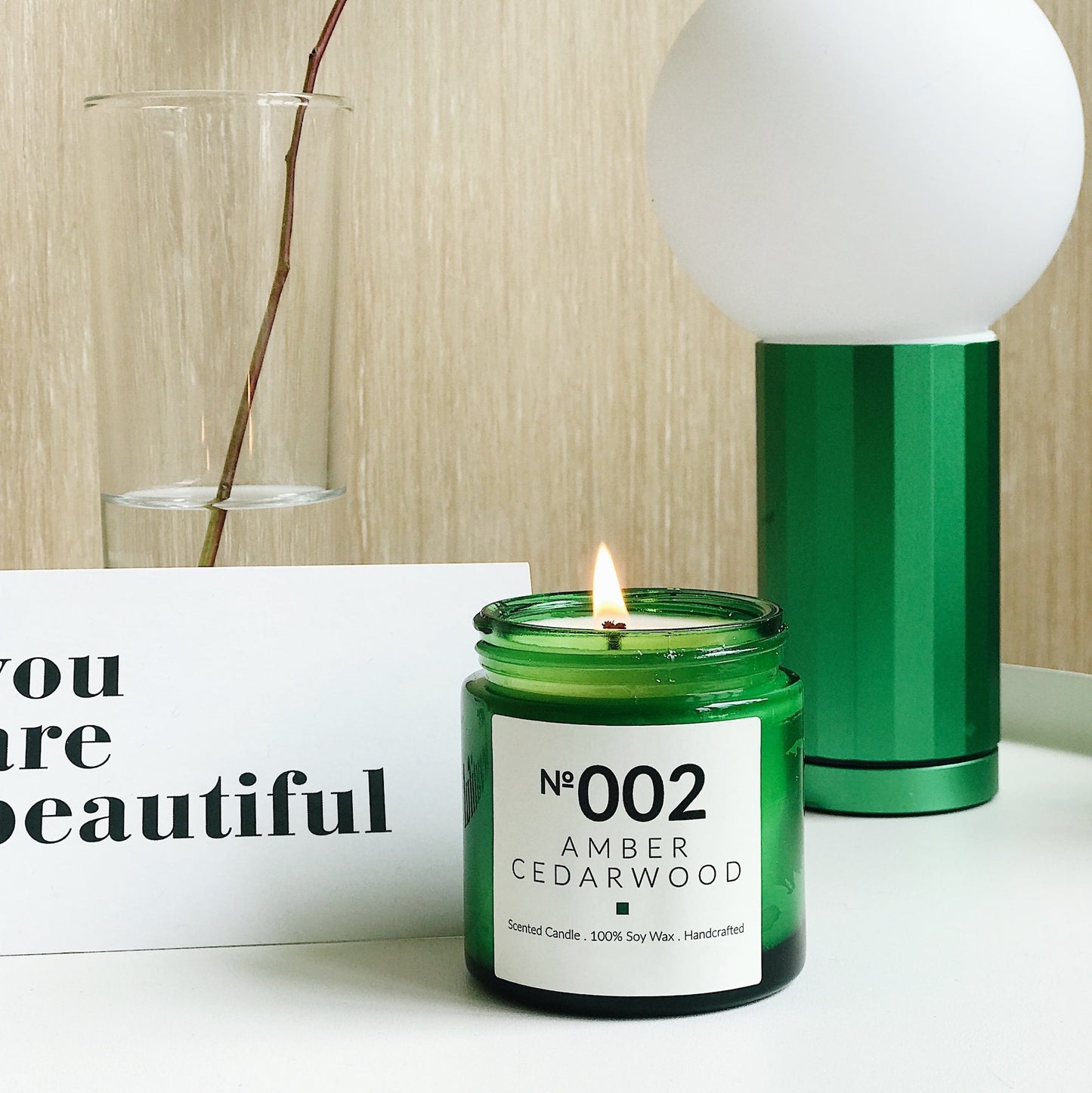 MOJITO.Scented Candles.Soy wax